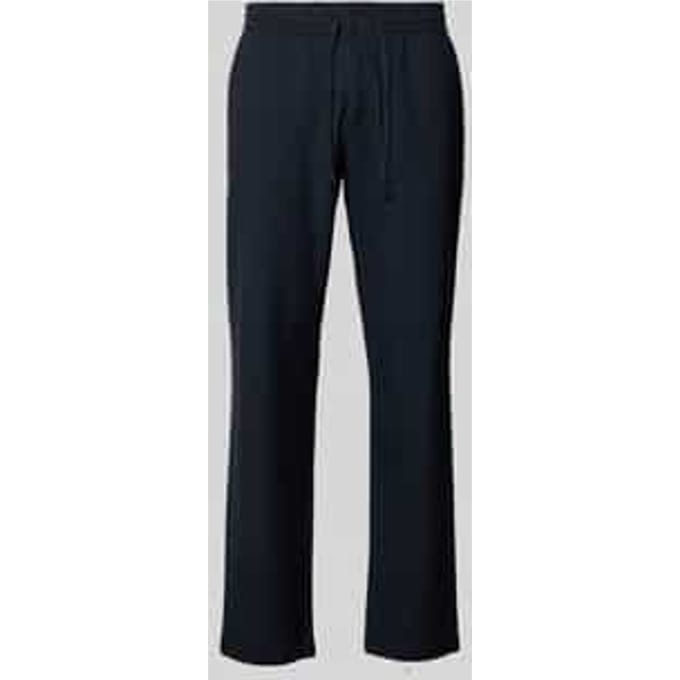 broek met rechte pijpen met viscose model 'ROBERT'