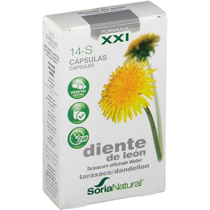 Soria Natural® 14-S Taraxacum XXI 30 Capsules