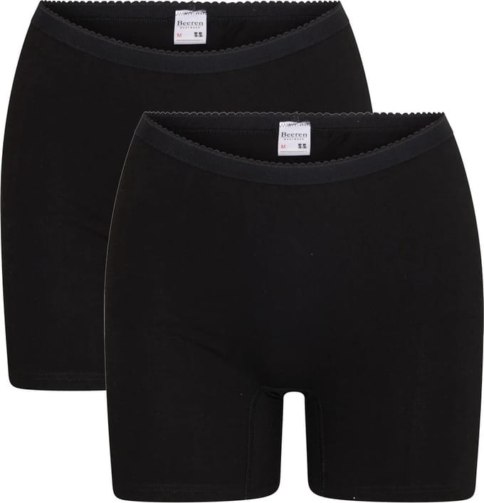 Beeren 2-Pck Softly Boxer zwart | Maat M