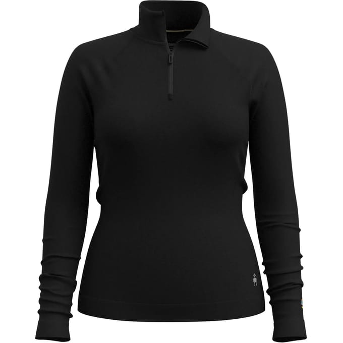 Dames klassieke thermische 1/4 zip merino sweatshirt Smartwool