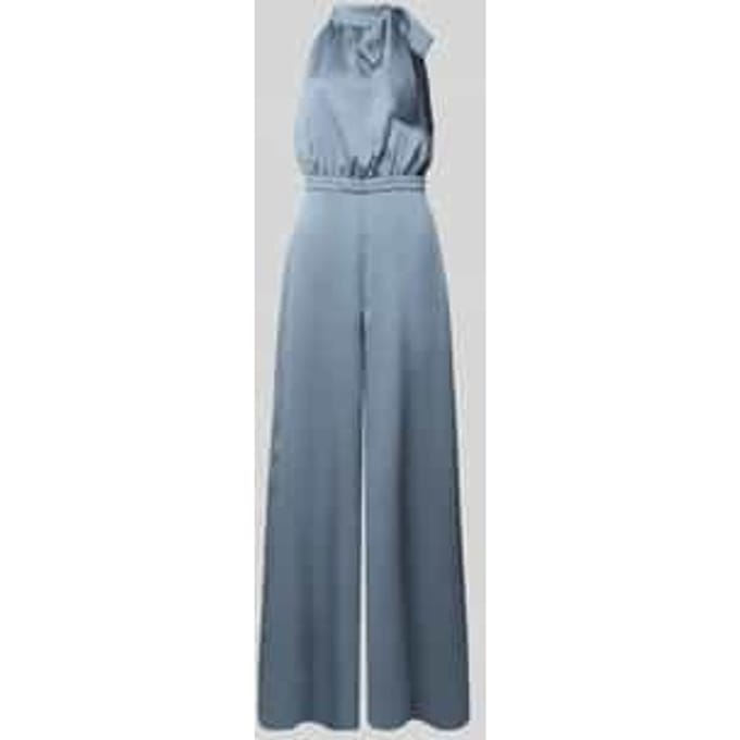 regular fit jumpsuit met sierstrik