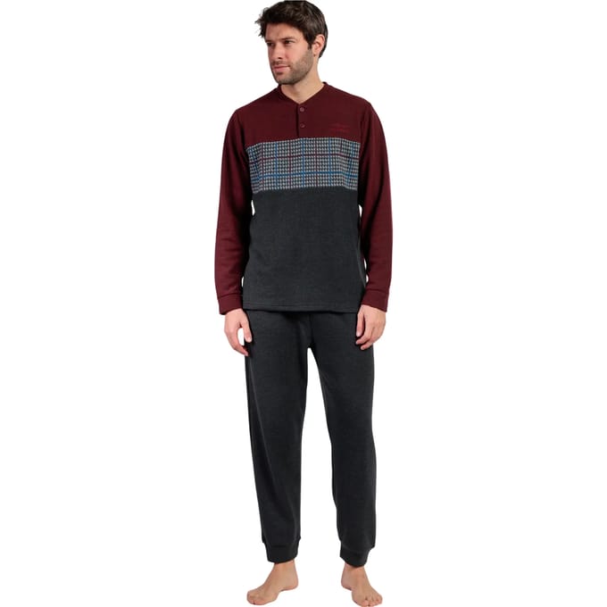 Trainingspak Admas Pyjama broek polo lange mouwen Royals