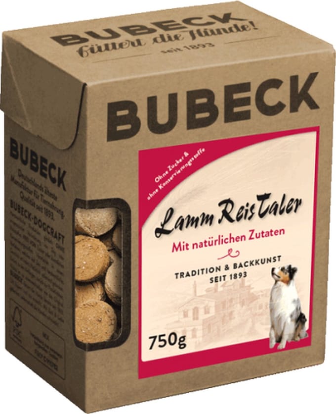 Bubeck Lam & Rijst Taler - 750g