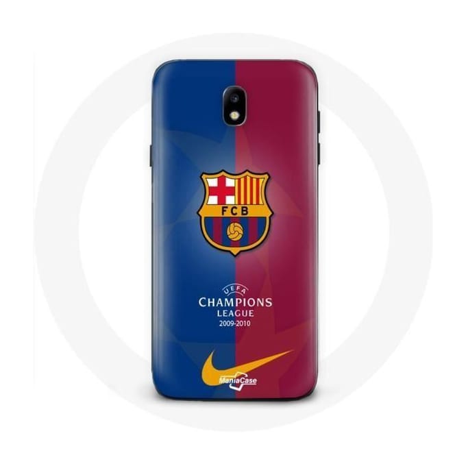 Coque pour Samsung Galaxy J7 2017 FC Barcelone Logo Équipe de football
