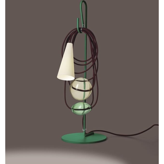 Foscarini - Filo Tafellamp - southern talisman - groen