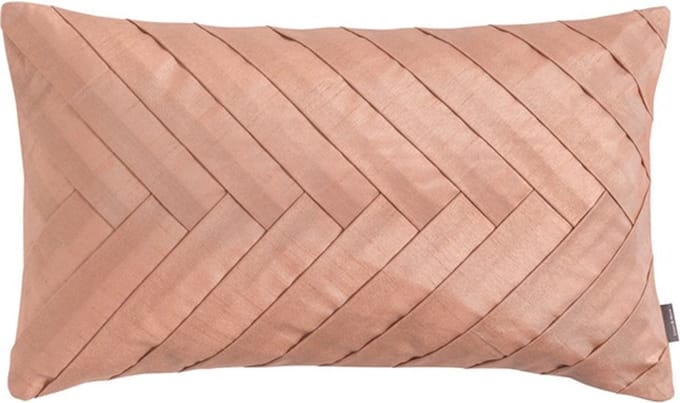 Folded Polydupion Cameo Roze Kussen -30 X 50