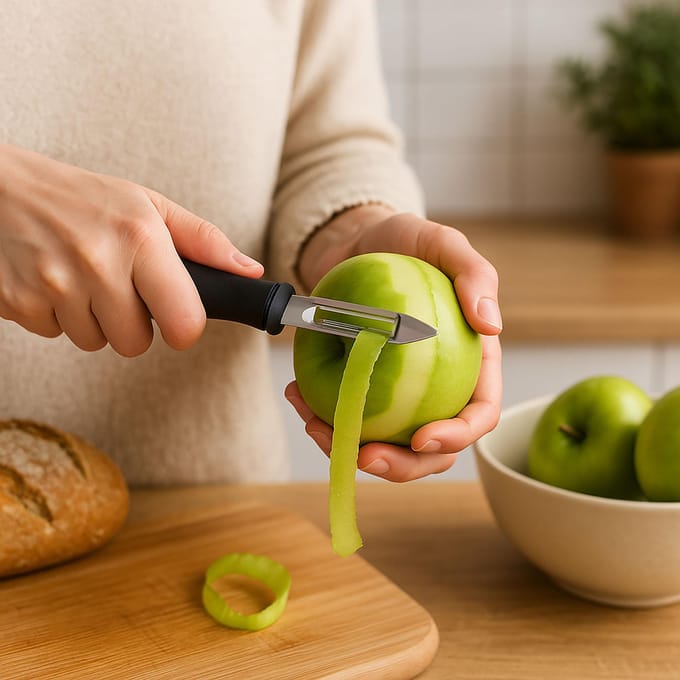 Keep it Handy - Groenteschiller - Roestvrij Staal - Ergonomische Handgreep - Scherp Mes