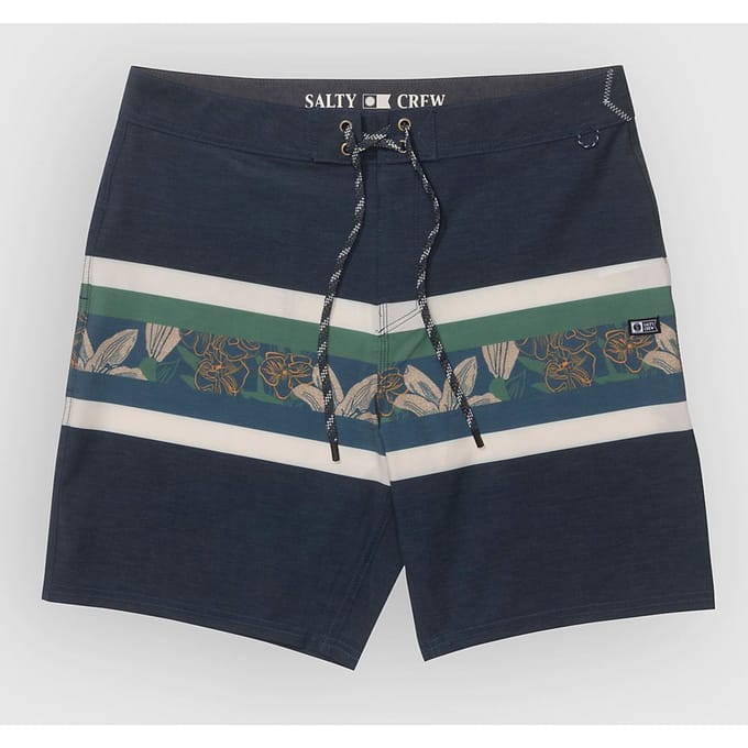Salty Crew Crew Stripe Boardshorts blauw