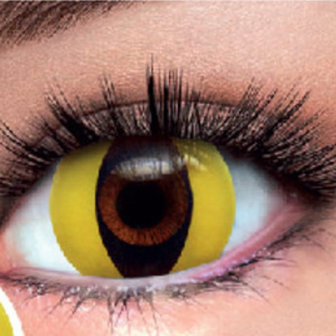 KawaEyes kleurlenzen - 2 pack - Carnaval lenzen- halloween lenzen