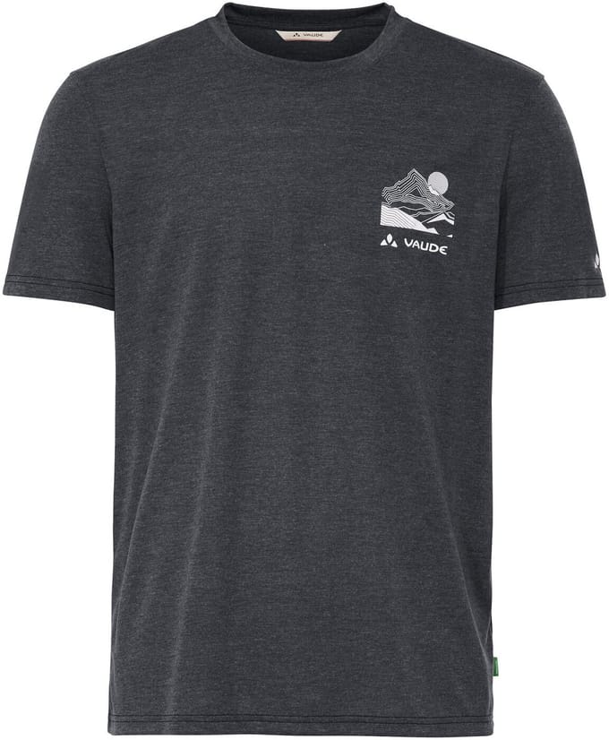 Vaude Tekoa Iii T-shirt Met Korte Mouwen Zwart M Man