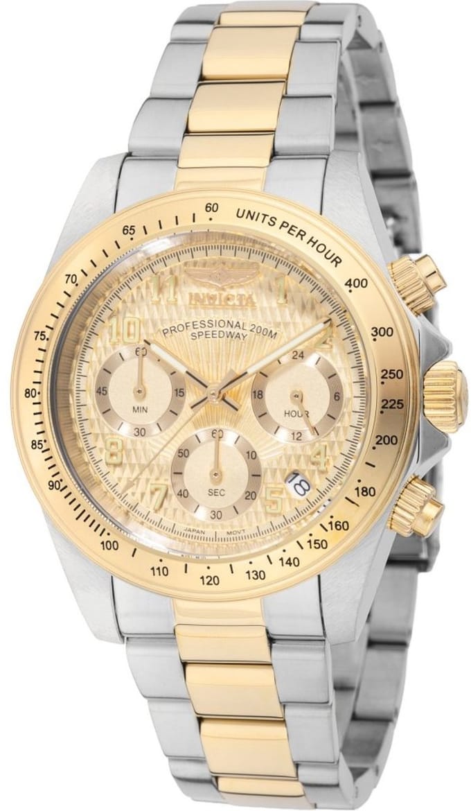 Invicta Speedway 49908 Herenhorloge - Quartz Uurwerk - 39 mm