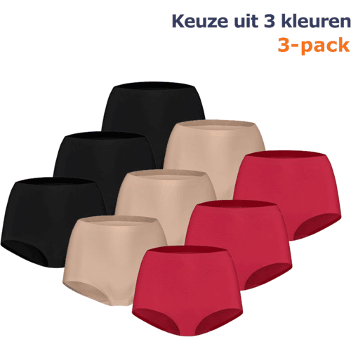 Ten Cate 3-Pack Secrets Maxi slip naadloos - 30176