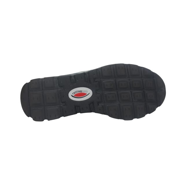 Gabor rollingsoft sensitive 96.989.67 - dames rollende wandelsneaker - Grijs - maat 37 (EU) 4 (UK)