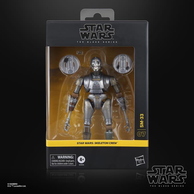 Hasbro Star Wars: Skeleton Crew Black Series Action Figure SM-33 15 cm Action Figuur