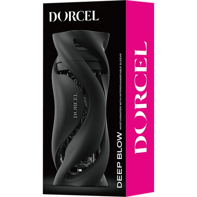 Dorcel - Deep Blow - Masturbator Met Sleeve - Zwart