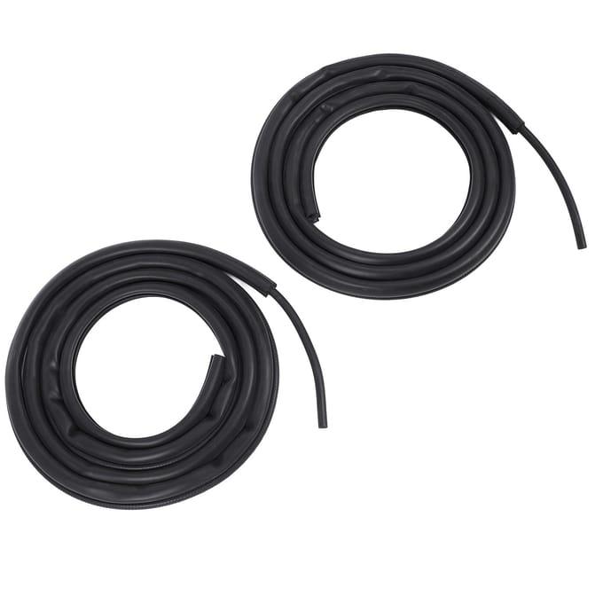 1 Paire Joint de Porte Avant Kit Bande d'Étanchéité Caoutchouc Coupe-Vent Réduit le Bruit Remplacement pour Bronco Avant black