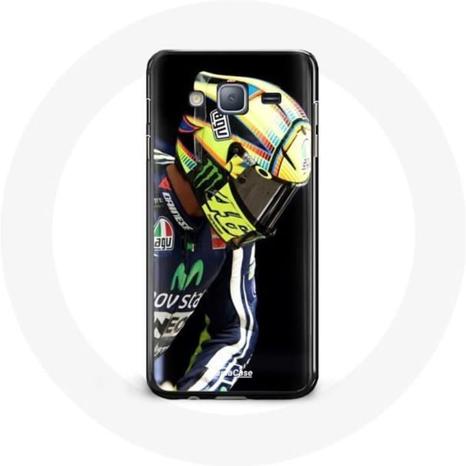 Case voor Samsung Galaxy J7 Valentino Rossi motorfietssnelheidsbestuurder