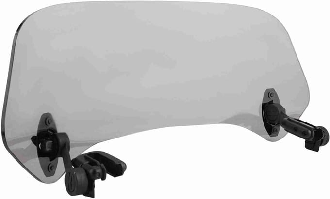 Verstelbare Motorfiets Windscherm - Universele Winddeflector voor Verbeterde Aerodynamica en Bescherming tegen Wind en Weer