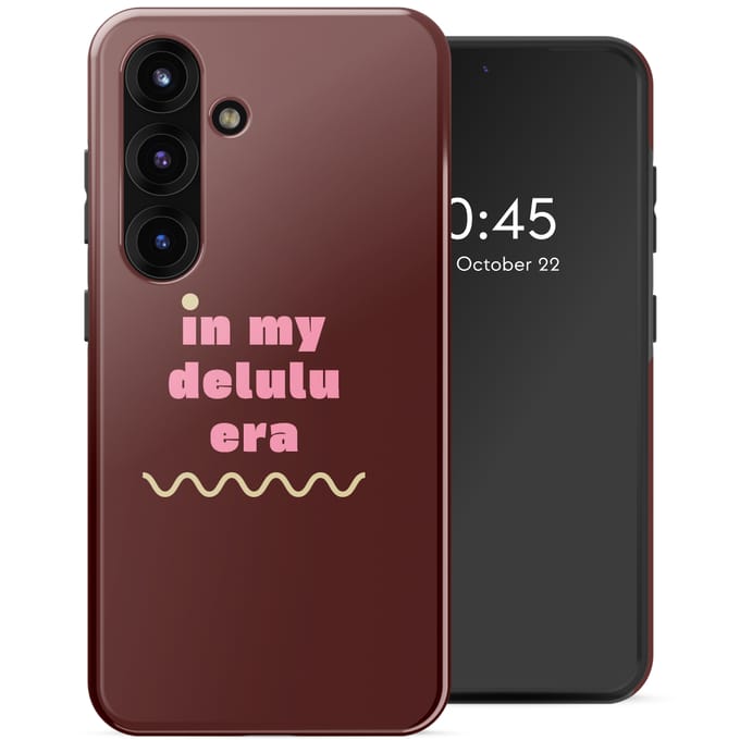 Selencia Vivid Backcover voor de Samsung Galaxy S25 - Delulu