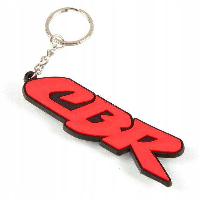 Porte-clés CBR Moto Rouge red