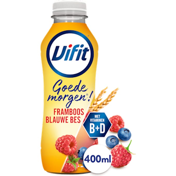 Goedemorgen drink framboos blauwe bes