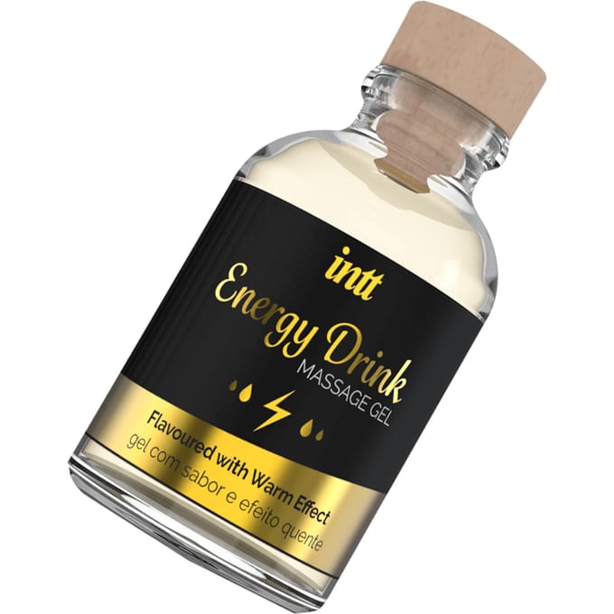 Intt - Verwarmende Likbare Massage Gel - Energy Drink
