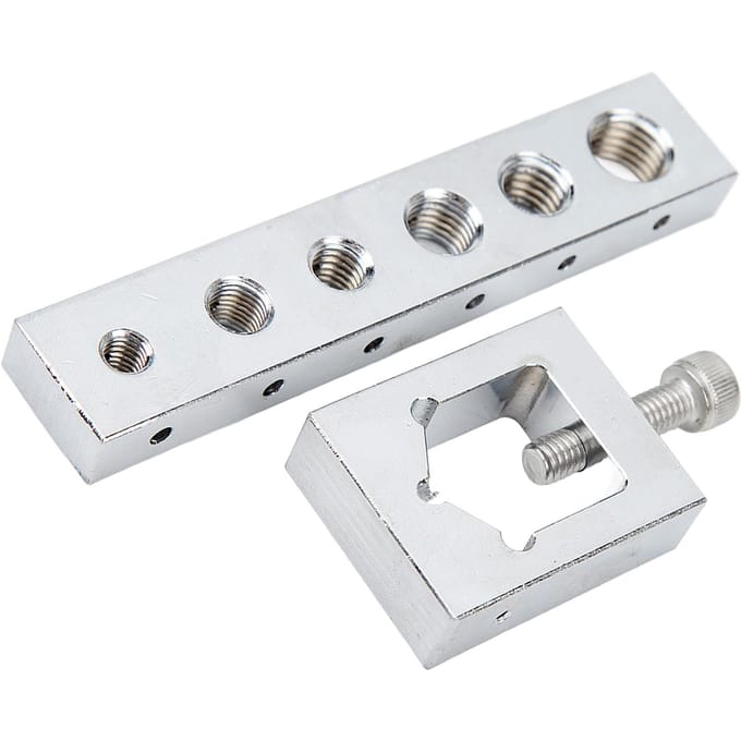 Jig de Perçage Écrou Boulon VS559 Métal Haute Dureté Précis Sécurité Fil Guide de Perçage Set pour Verrouillage Sécurisé