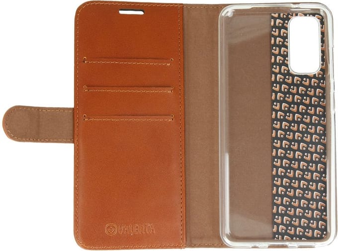 Valenta - Book Case - Classic Luxe - Bruin - Leer - Galaxy S20 Ultra