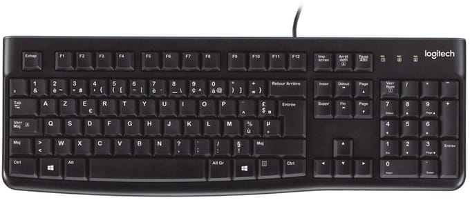 Logitech K120 Toetsenbord Frans Zwart