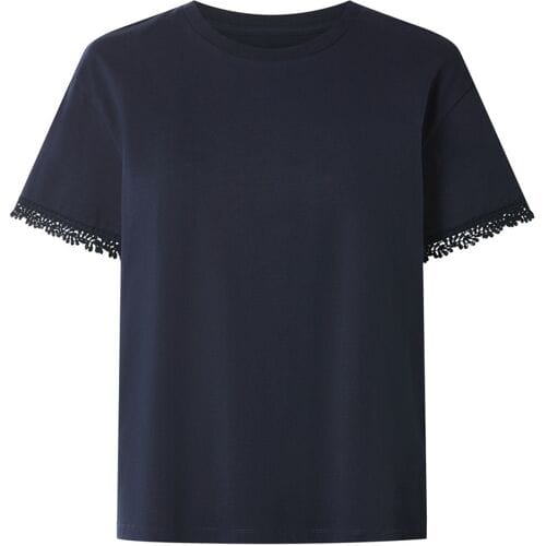 ESMARA Dames T-shirt (Marineblauw, S (36/38))