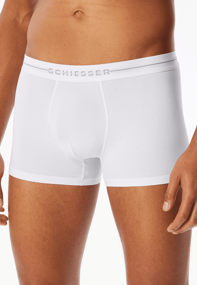 Schiesser 2PACK Shorts Cotton Flex - Heren - Onderbroek wit
