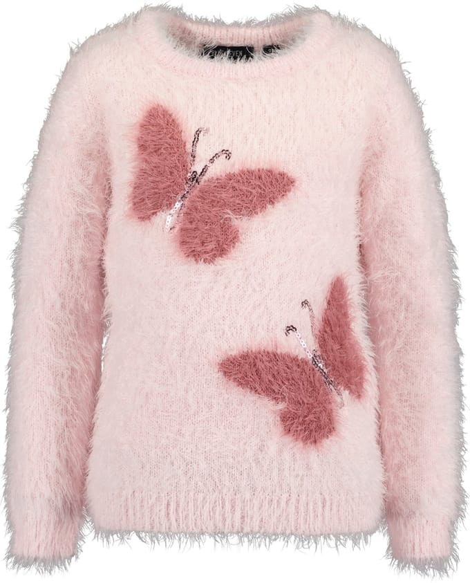 Blue Seven - Meisjes Trui - Light Pink - Maat 92