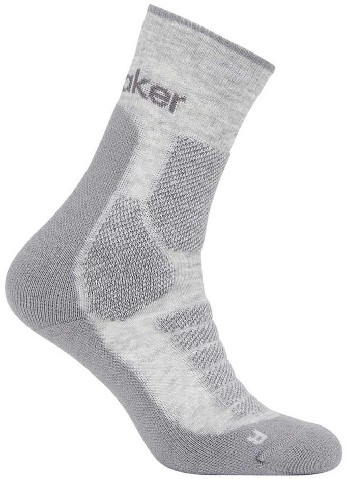 Icebreaker Merino Hike+ Heavy Crewsokken Grijs EU 39-41 1/2 Man