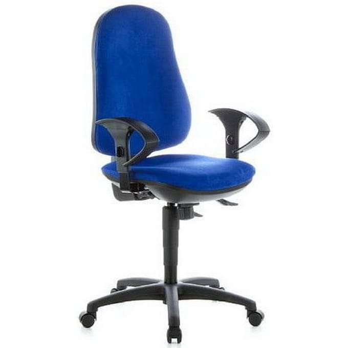 ERGO SYDNEY - Professionele bureaustoel Blauw Stof