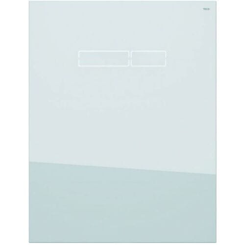 Bedieningsplaat Tece met Elektronische sen-Touch Bediening Glas Wit