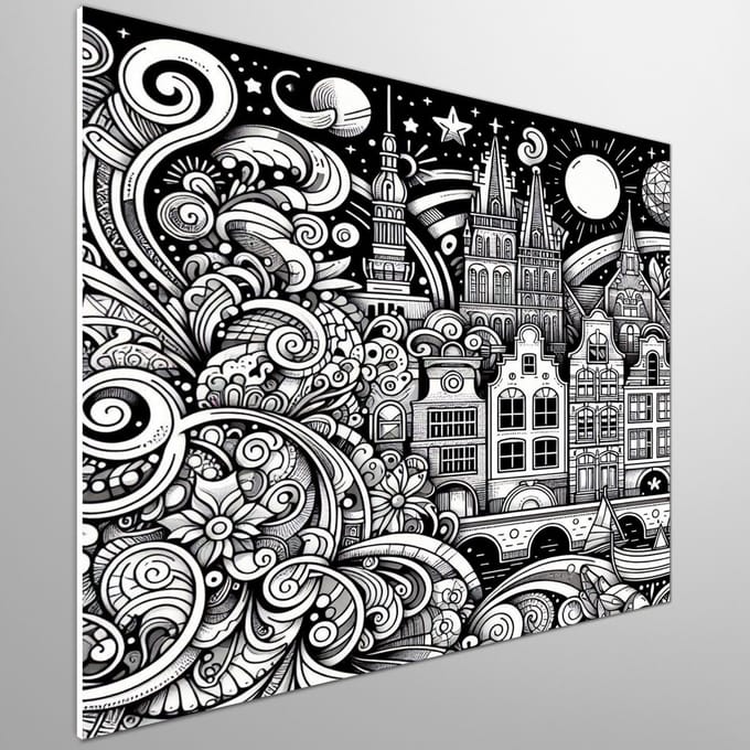 Kunstprint | Wanddecoratie | Forex | 60 × 60 cm