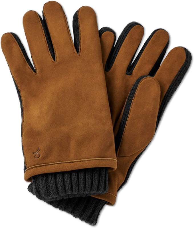 Hiems | Bruine Suède Leren Handschoenen