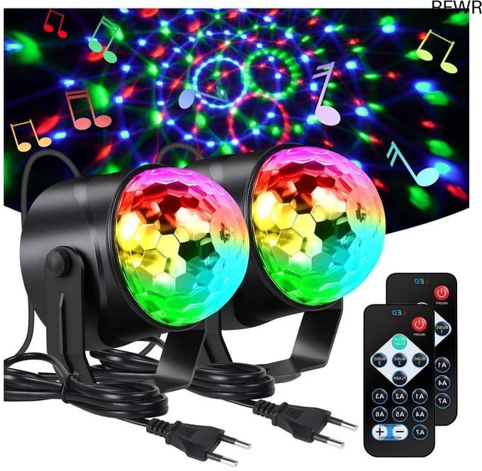 Discolamp Kinderen - Discobal - Feestverlichting met Afstandsbediening - Party
