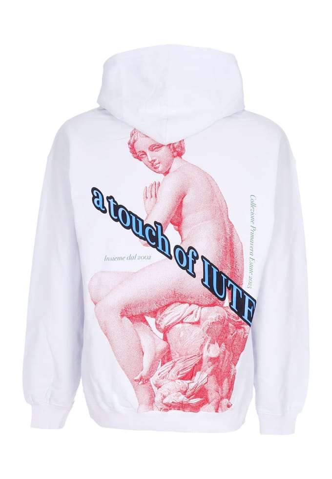 Mannen lichtgewicht Hoodie Nymph Hoodie Wit