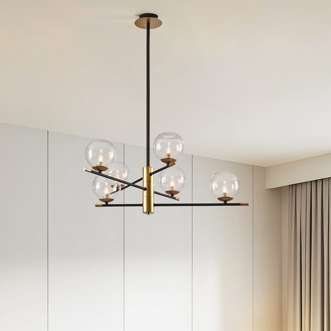 LumenXL Hanglamp 6-lichts Nisha