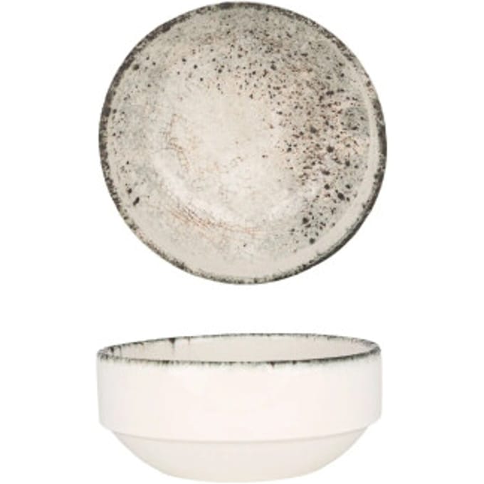 Rinart Serveerschaal - Sedir - Porselein - 12 cm (340cc) - set van 2