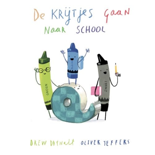 De Krijtjes Gaan Naar School - Oliver Jeffers