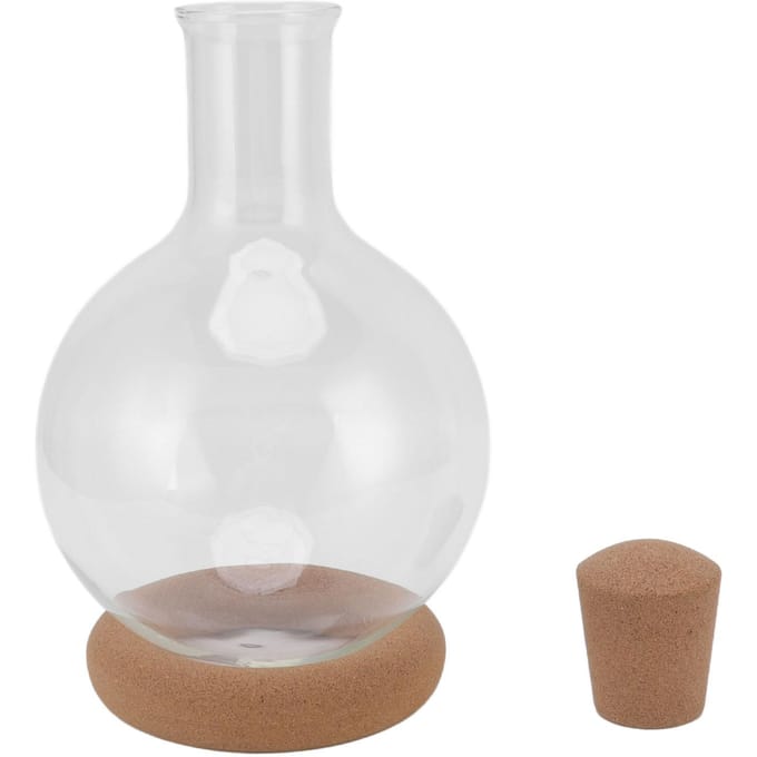 Rode Wijn Decanteerkaraf Snel Ontnuchterend Hoog Borosilicaatglas Transparant Glas Wijn Dispenser met Basis 2000ml white
