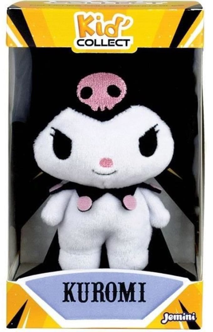 Verzamelbare knuffel Kuromi - JEMINI - Hello Kitty - Kid'collect +/- 13 cm