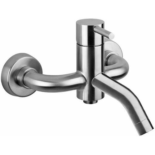 Megabad Profi Collection Steel 2.0 Single lever exposed bath mixer MB164140