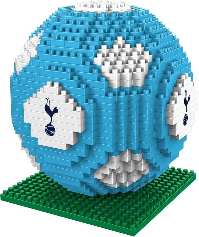 3D Bouwstenen Voetbal Model – Fan Cadeau – Bouwpakket met Stenen