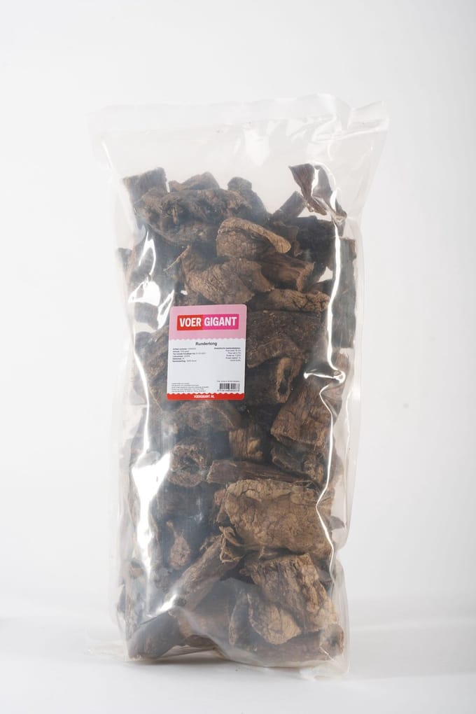 Voergigant - Runderlongen - 1 kg