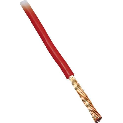 BKL Electronic 1503026/5 Voertuigkabel FLRY-B 1 x 6 mm² Rood 5 m