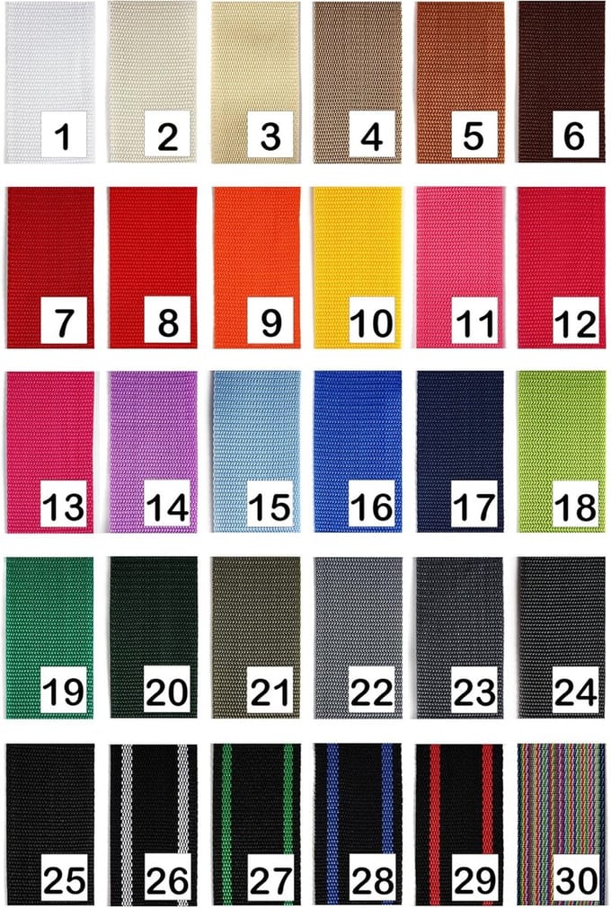 Webbing Band - Polypropyleen Band - Tassen Maken - Hoge Treksterkte - 4 Meter - Pastel Blauw