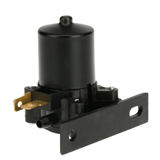 12V Universele Ruitensproeierpomp voor Auto Bestelwagen Bus Vrachtwagen black